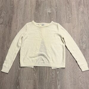 Tobi Cream Crew Neck Sweater